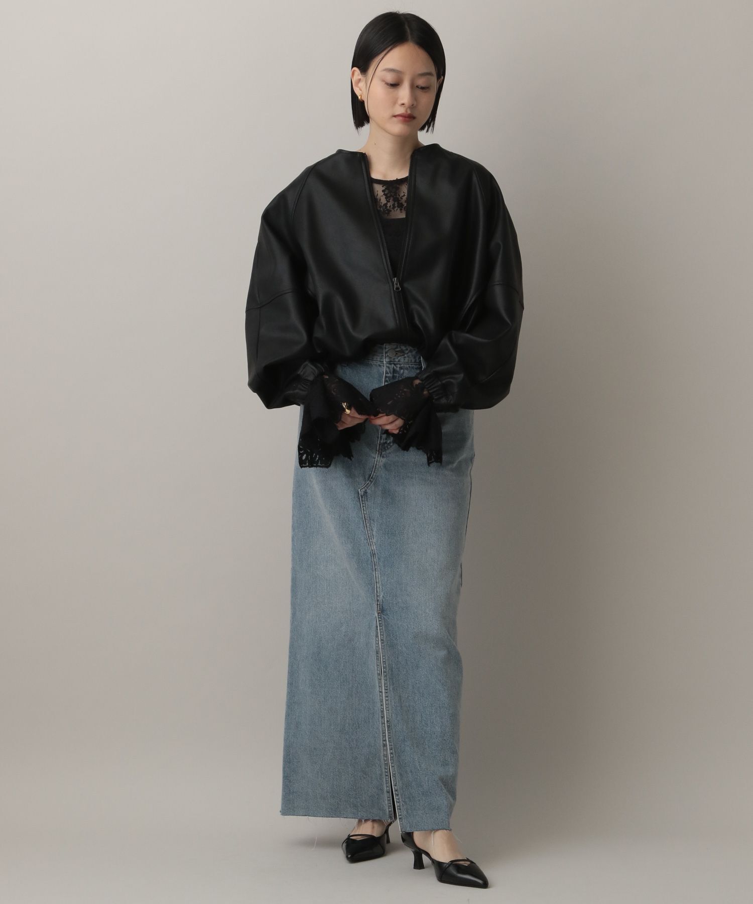 A part by 「アソートノーカラーブルゾン」|ブルゾン・スタジャン|