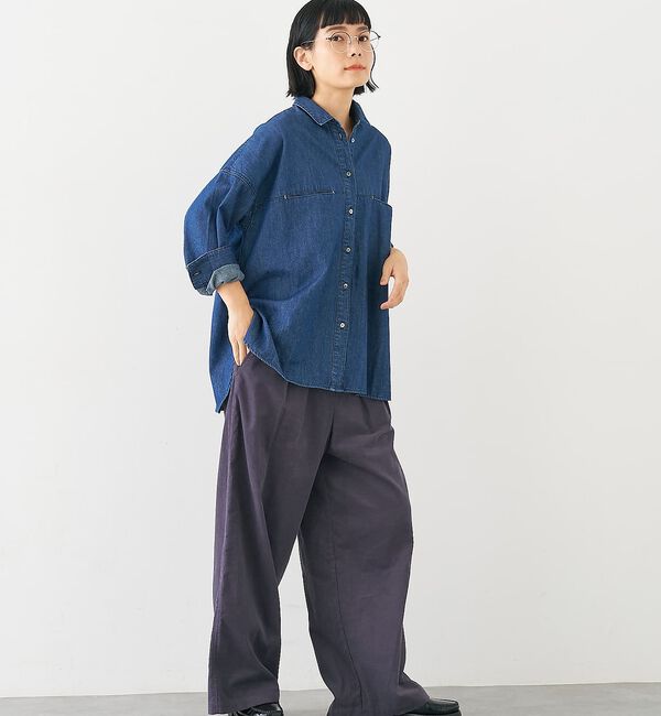 collex「ライトオンスデニムシャツ【予約】」|シャツ・ブラウス|