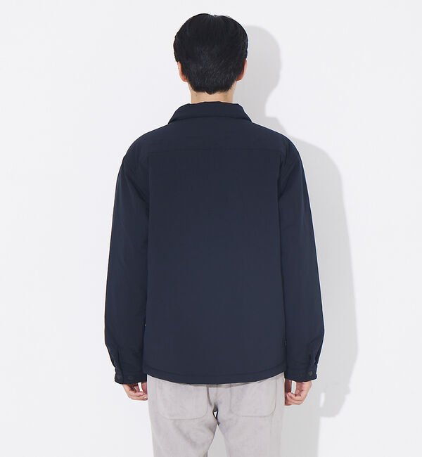 ABAHOUSE「【別注 DESCENTE / デサント】ライトパフ シャツブルゾン」|ブルゾン・スタジャン|