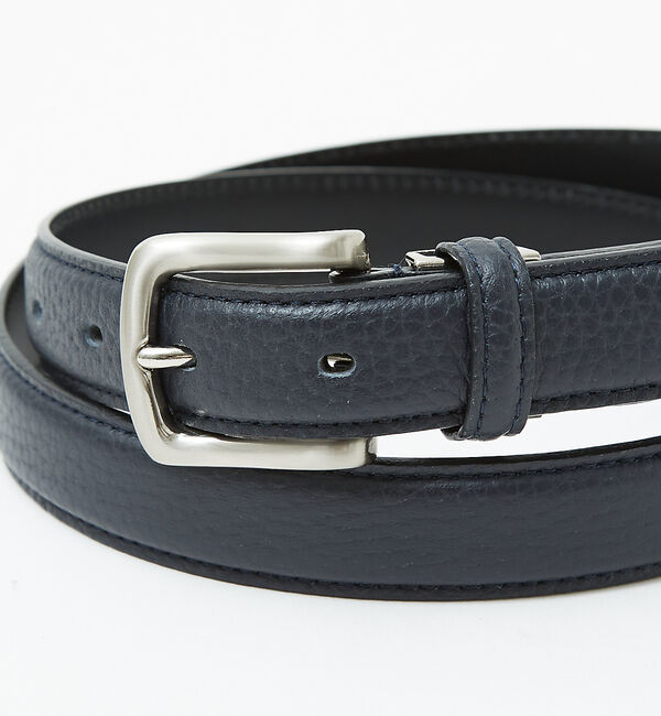 ABAHOUSE「【Made in Japan】シュリンク レザーベルト 25mm」|ベルト|