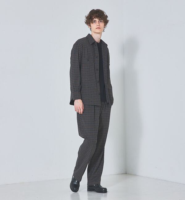 ABAHOUSE「【定番 / ニットスウェット】コットン クルーネック / 総針ニット」|ニット・セーター|