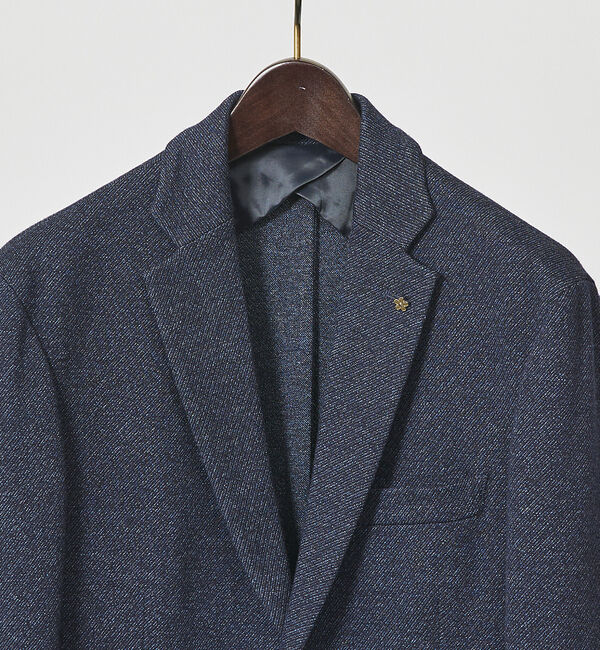 ABAHOUSE「【セットアップ対応/FLEX JACKET】ムリネ ジャージ  ジャケット」|テーラードジャケット|