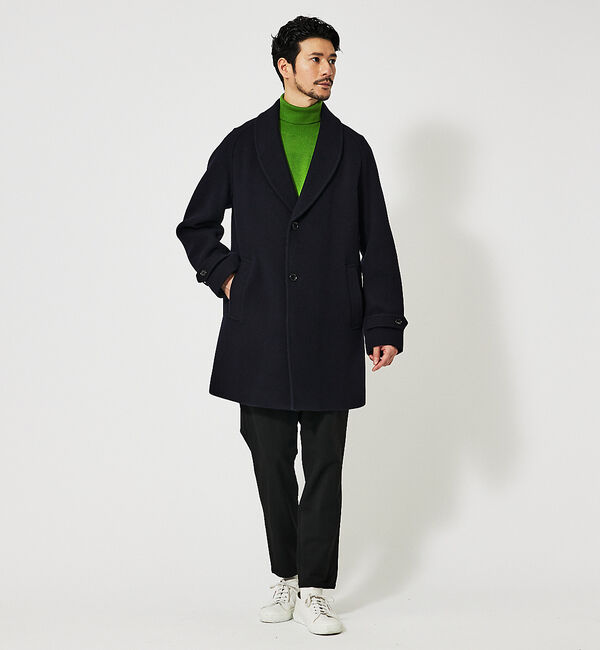 ABAHOUSE「ウール ショールカラー ハーフコート / チェスターコート」|その他|