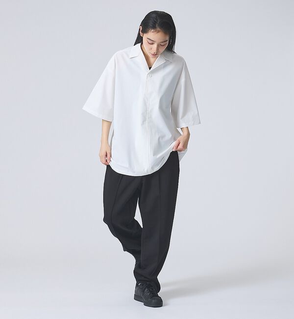 ABAHOUSE「【FORTUNA /フォルトゥナ】ECOTEC OpenCollarPO-Shi」|シャツ・ブラウス|