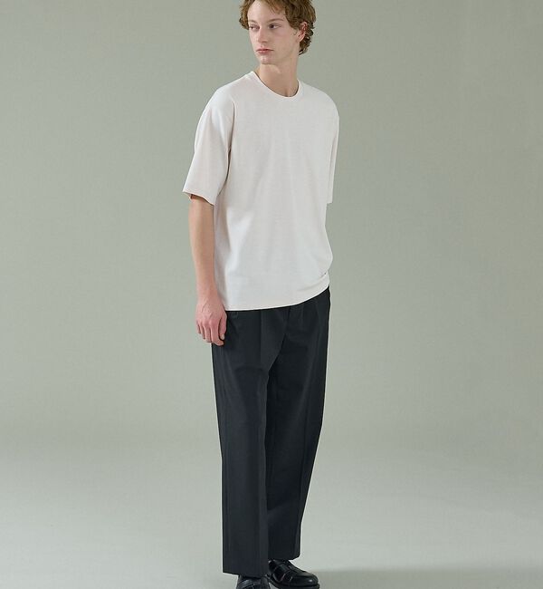 ABAHOUSE「トロストレッチ 2タック イージーワイドスラックス / ワイドパンツ【予約】」|その他|