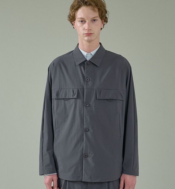 ABAHOUSE「【CORDURA】TUCK＆DARTS コーデュラナイロン シャツブルゾン /」|ブルゾン・スタジャン|