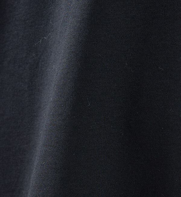 ABAHOUSE「KNIT COLLAR コットンポンチ クルーネック半袖Tシャツ / リラックス」|Tシャツ・カットソー|