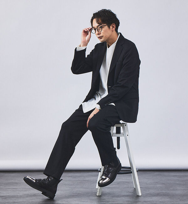 alfredoBANNISTER「【ソフトレザー】ドレープ ミラートゥ サイドゴア ブーツ」|ショートブーツ|