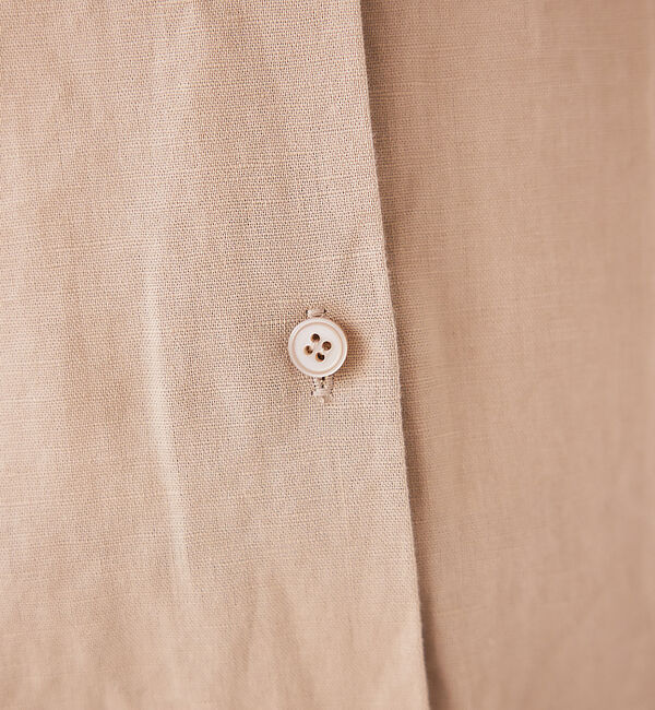 Rouge vif「麻混変形シャツ」|シャツ・ブラウス|