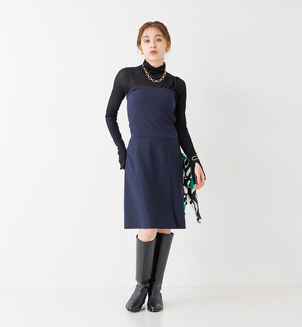 Rouge vif「【セットアップ対応】   ビスチェミニワンピース」|ワンピース|