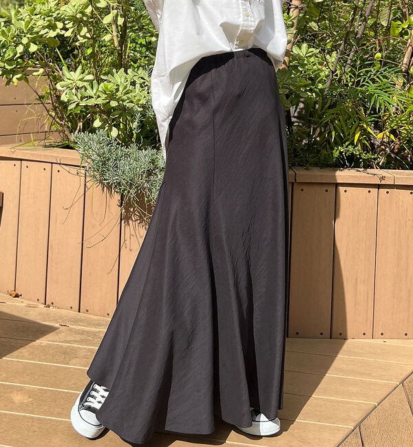 Rouge vif「切替 マキシスカート」|スカート|