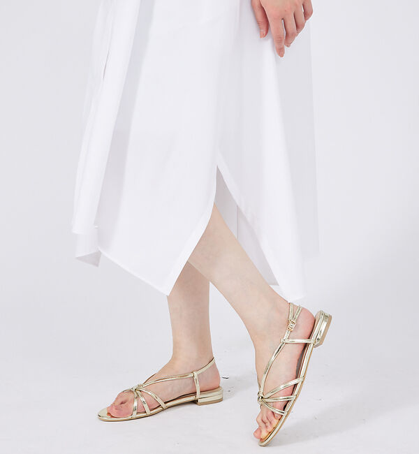 qualite「イレギュラーヘムシャツワンピース」|ワンピース|