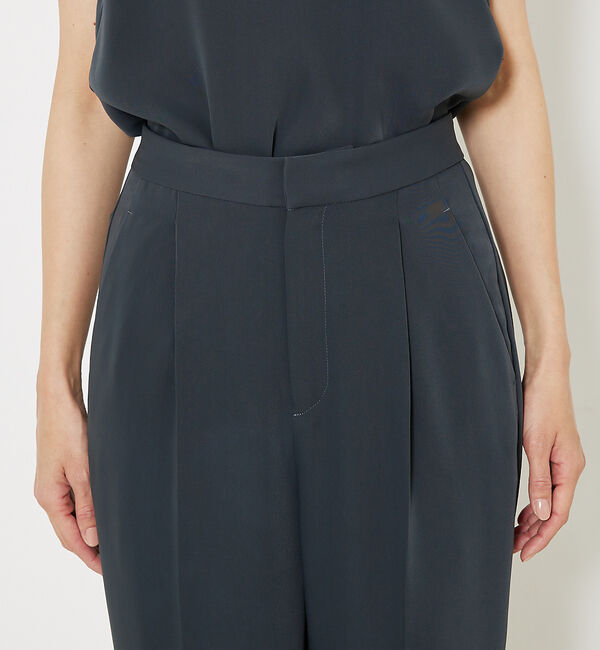 qualite「トルコサテンストレートパンツ」|その他|