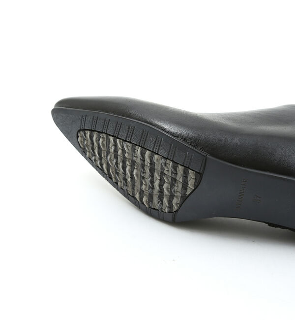 AU BANNISTER「【スノーソール】切り替しブーティー」|ショートブーツ|