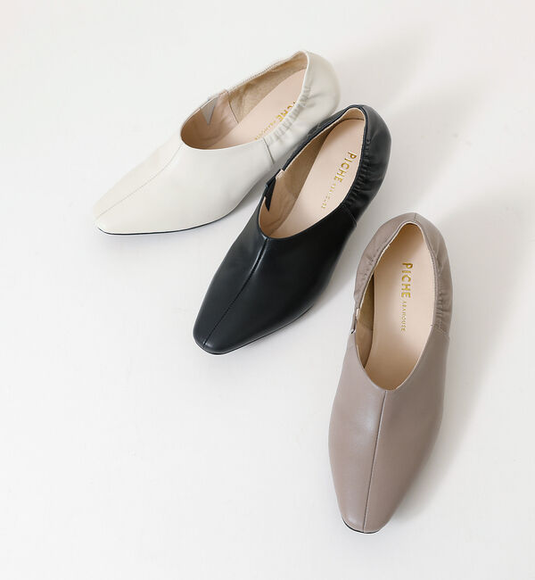 AU BANNISTER「ボロネーゼ 甲深パンプス」|パンプス|