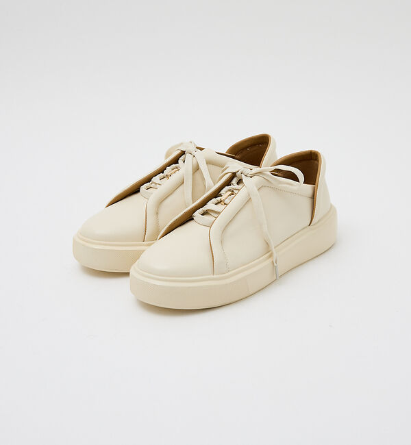 AU BANNISTER「レースアップスニーカー」|スニーカー|アイボリー