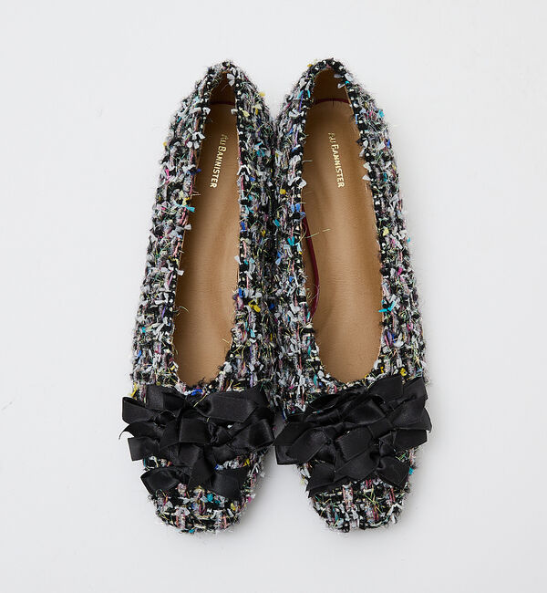 AU BANNISTER「ラグジュアリーツィードパンプス」|パンプス|