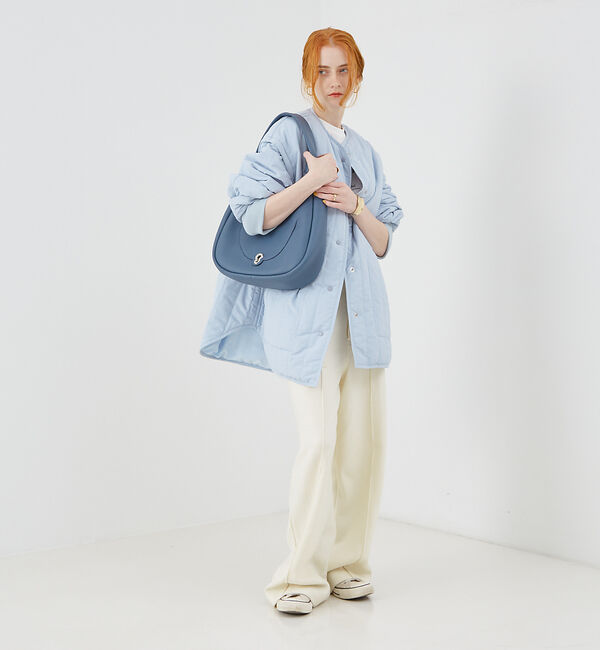 LOWELL things「Hoval/ソフトレザーホーボバッグ」|トートバッグ|