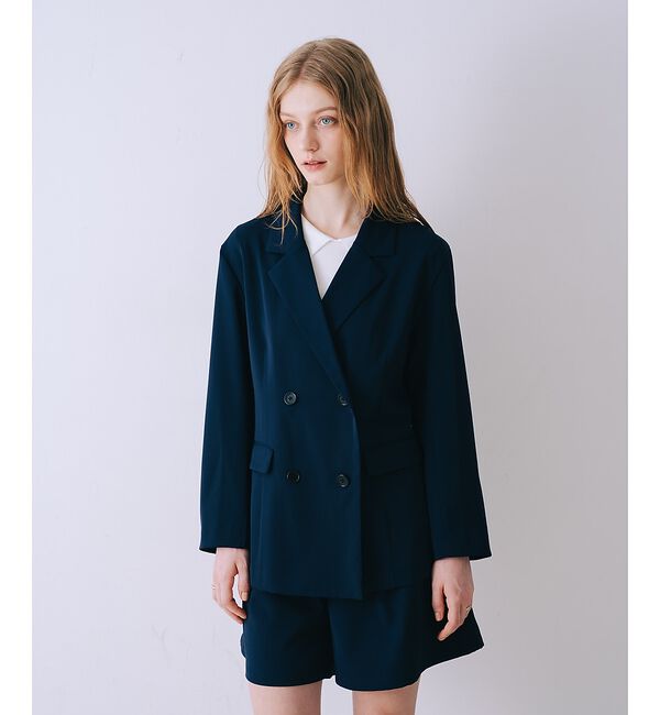 SELFIST「レース付きテーラドカラージャケット【予約】」|テーラードジャケット|