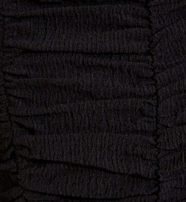 NOMINE「シャーリング ボリュームスリーブ2WAYプルオーバー」|Tシャツ・カットソー|