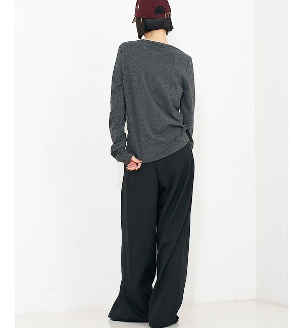 NOMINE「フロントラインスリット ロンT」|Tシャツ・カットソー|