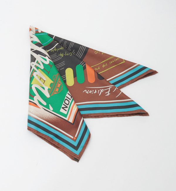 Liesse「【manipuri/マニプリ】スカーフ」|ストール|ブラウン