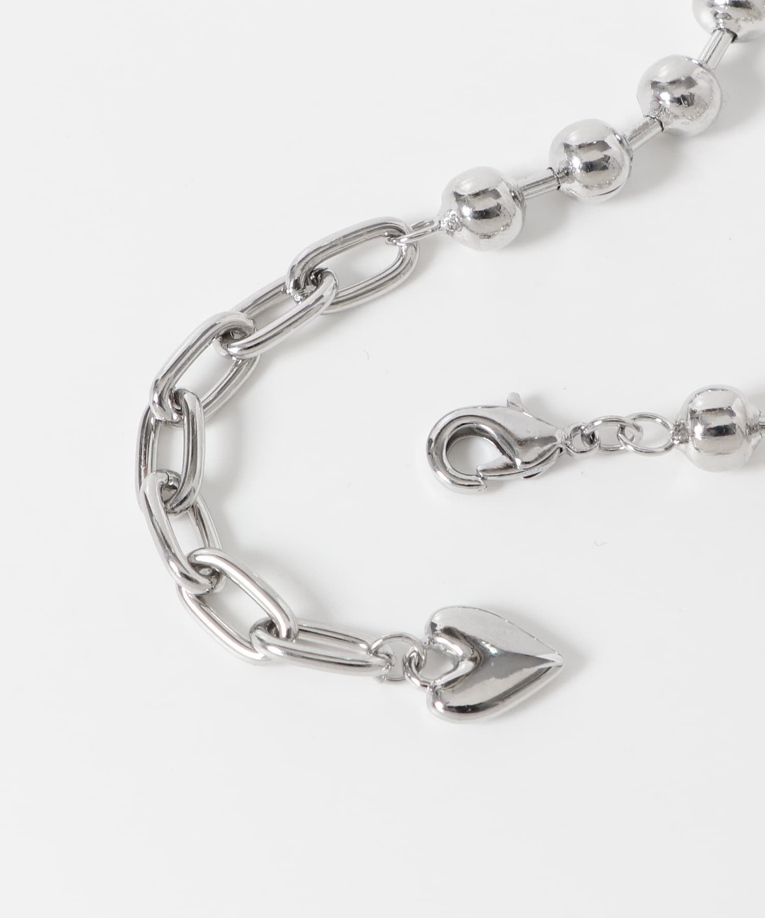 SMELLY「『WEB/一部店舗限定』ボールエンドハートアンクレット」|アンクレット|