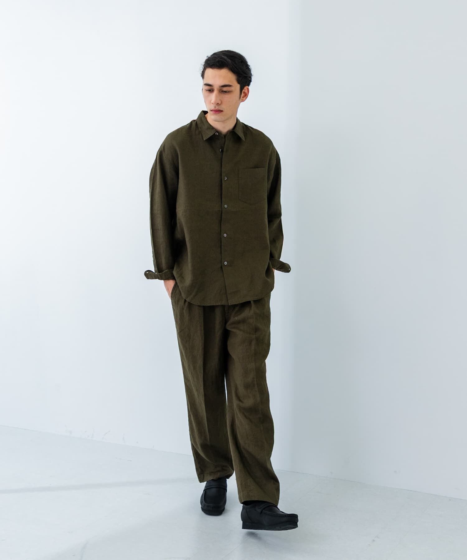 URBAN RESEARCH「LINEN LONG-SLEEVE SHIRTS」|シャツ・ブラウス|