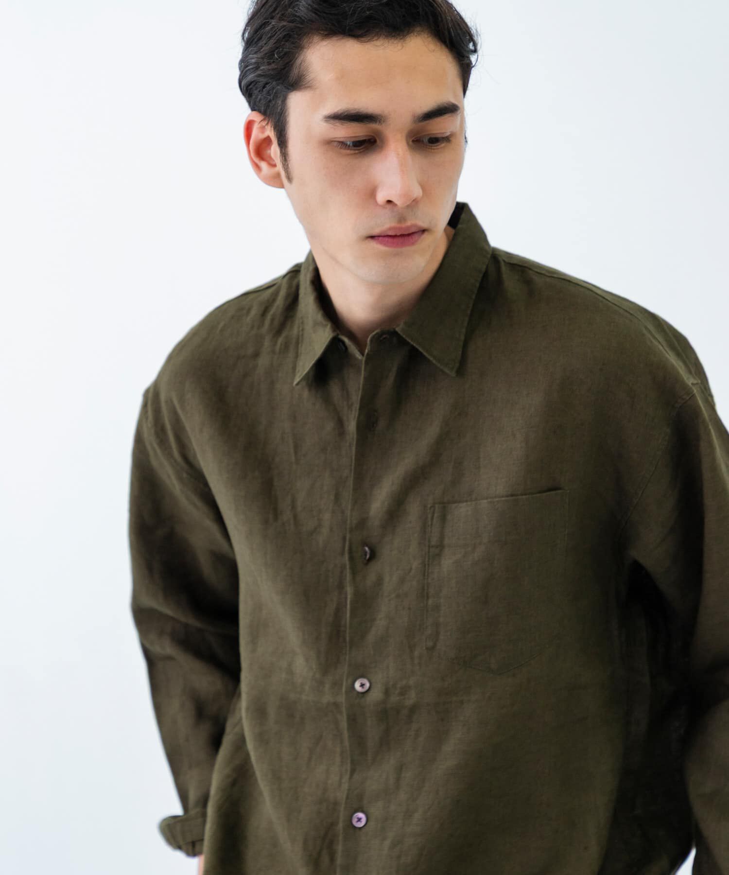 URBAN RESEARCH「LINEN LONG-SLEEVE SHIRTS」|シャツ・ブラウス|