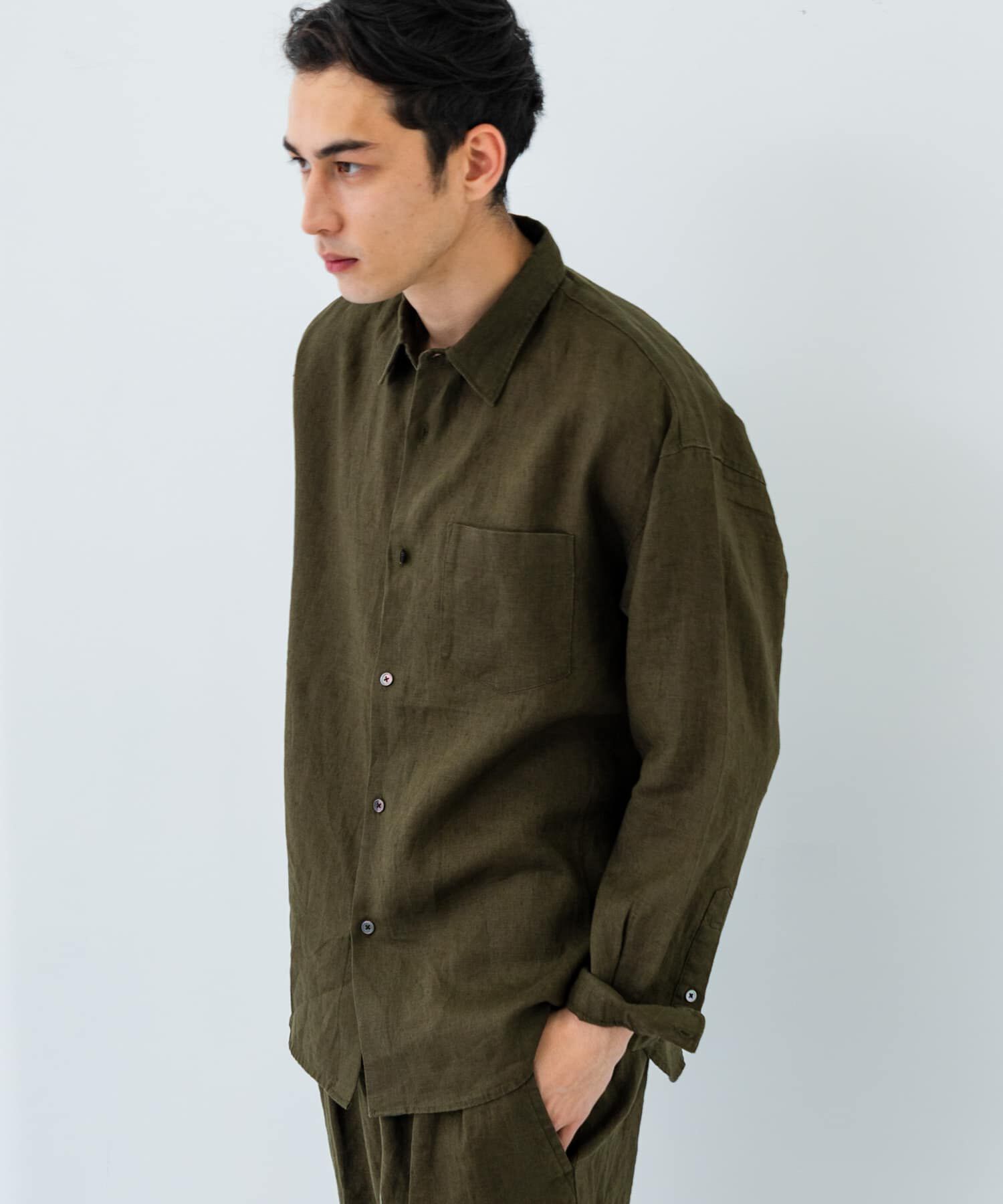 URBAN RESEARCH「LINEN LONG-SLEEVE SHIRTS」|シャツ・ブラウス|