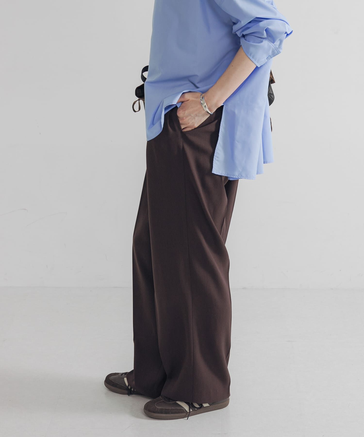 URBAN RESEARCH「new basic　ダブルクロスキュプラパンツ」|その他|