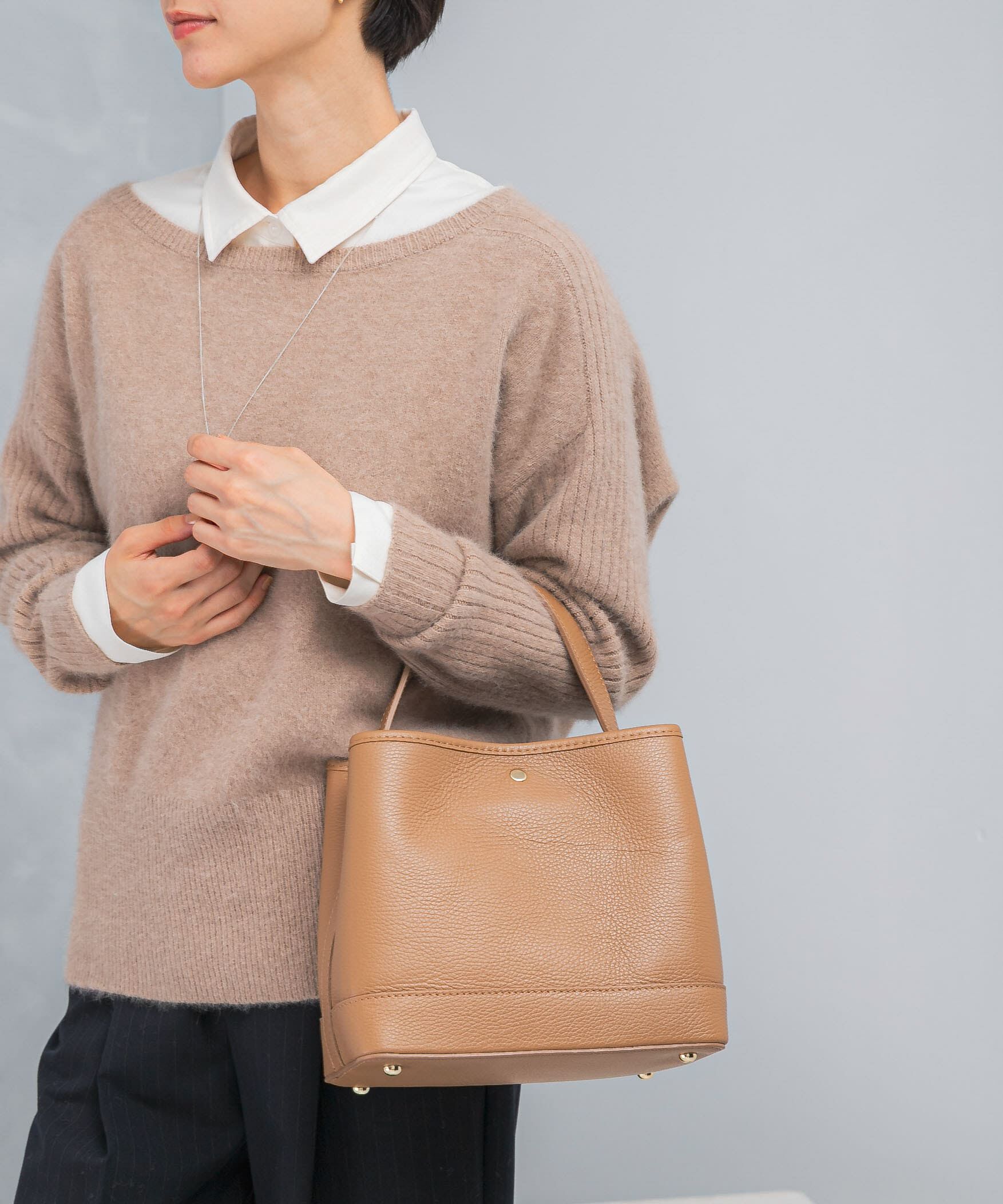 URBAN RESEARCH ROSSO「AULENTTI　スクエアBAG」|ハンドバッグ|