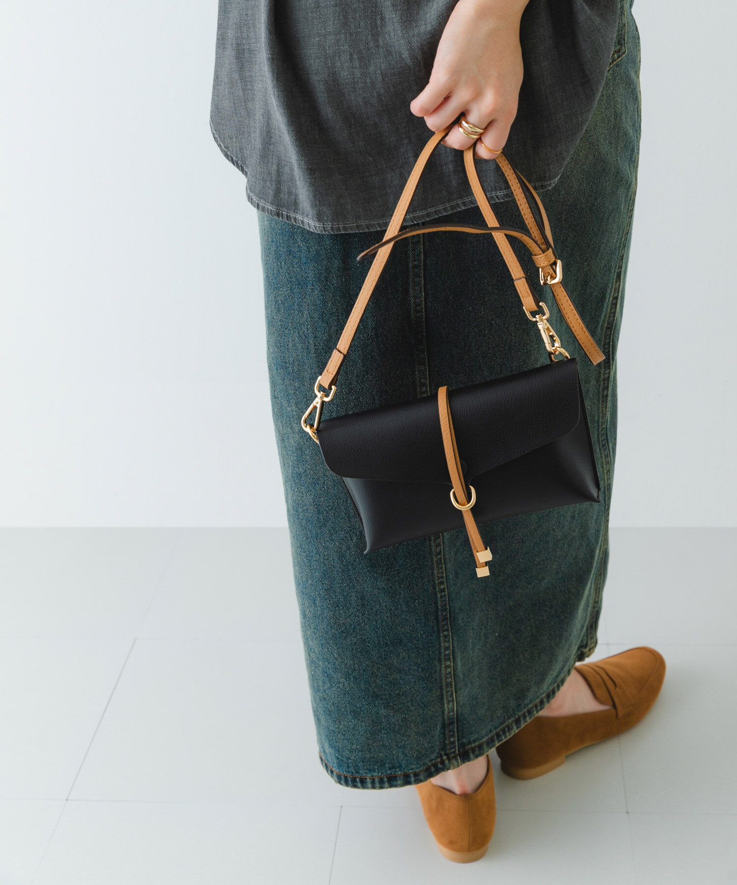 RODE SKO「横型モバイルポシェット」|ショルダー・メッセンジャー|