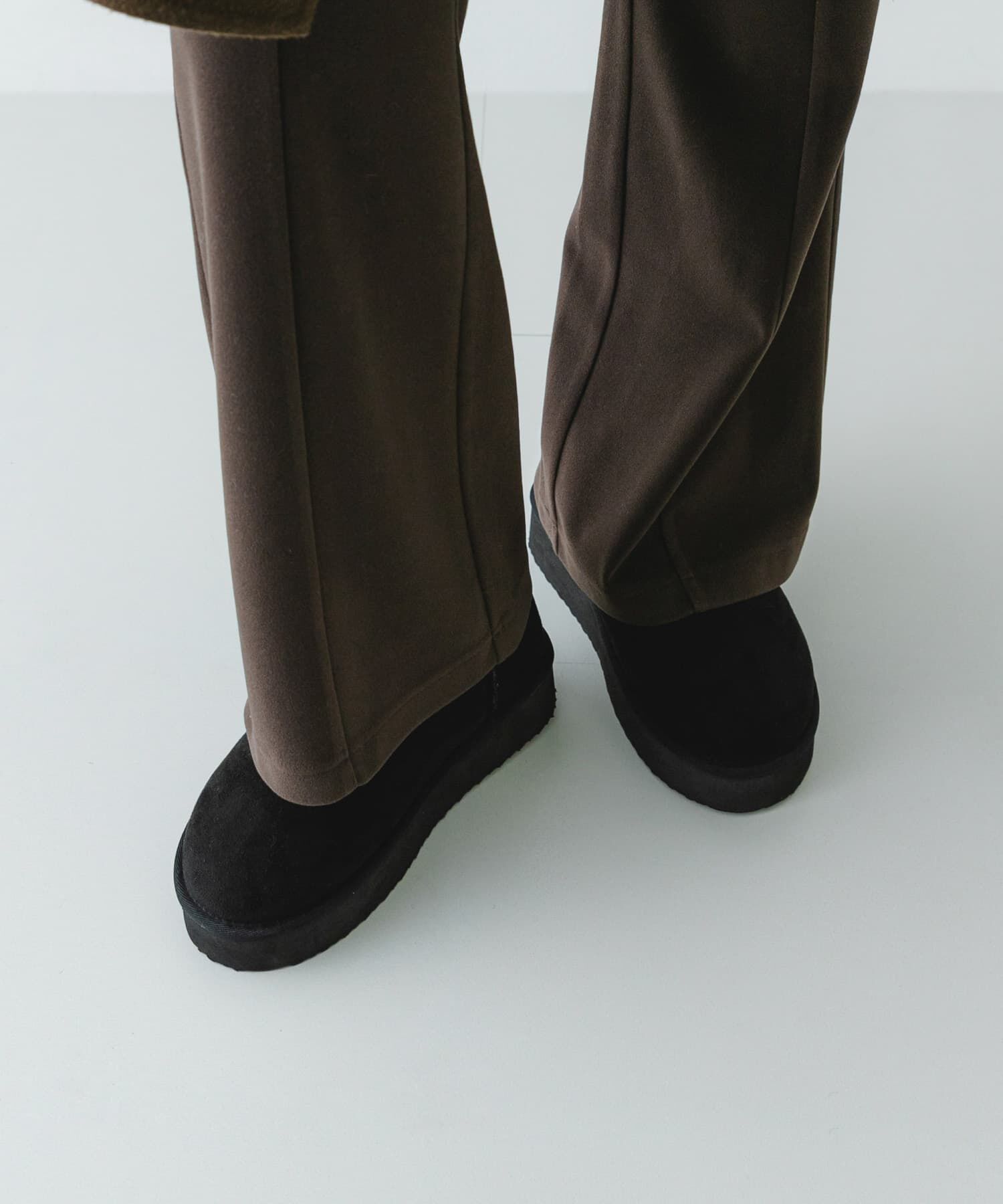 RODE SKO「撥水フラッフィームートンブーツ」|ショートブーツ|