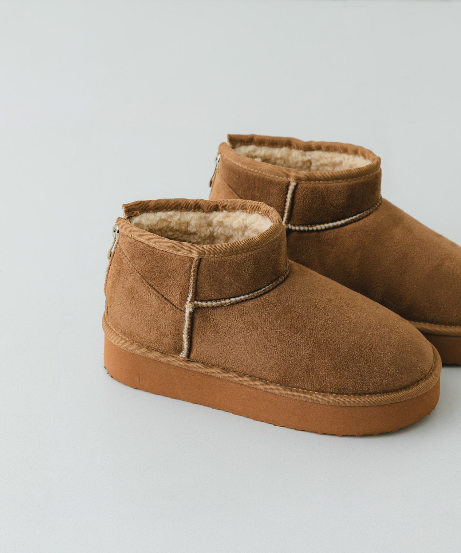 RODE SKO「撥水フラッフィームートンブーツ」|ショートブーツ|