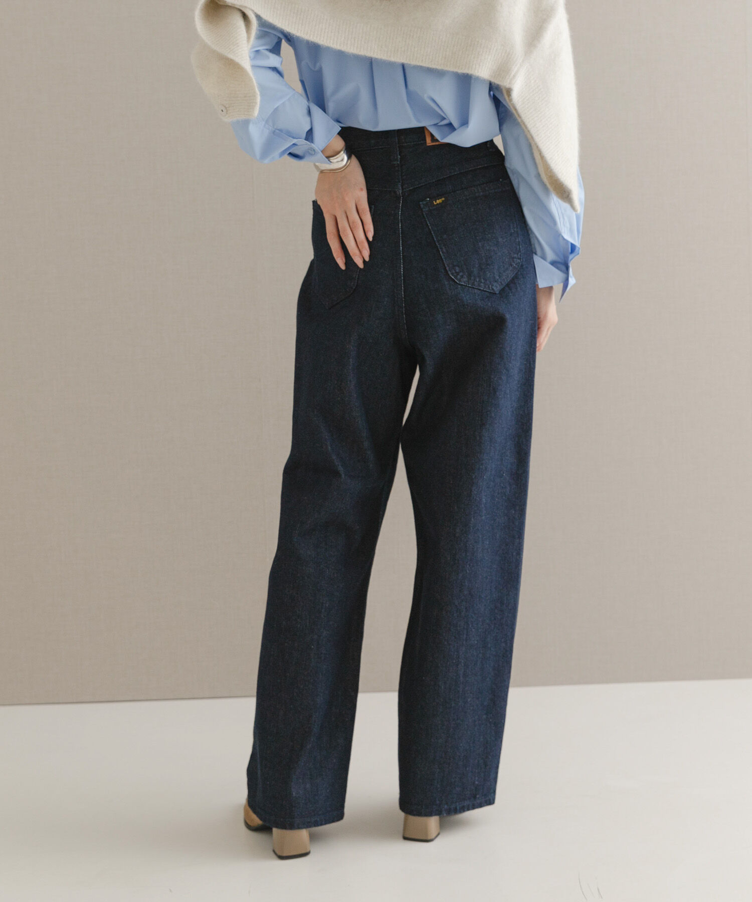 URBAN RESEARCH ROSSO「『別注』Lee&times;ROSSO　FRONT TUCK DENIM PANTS」|デニム|