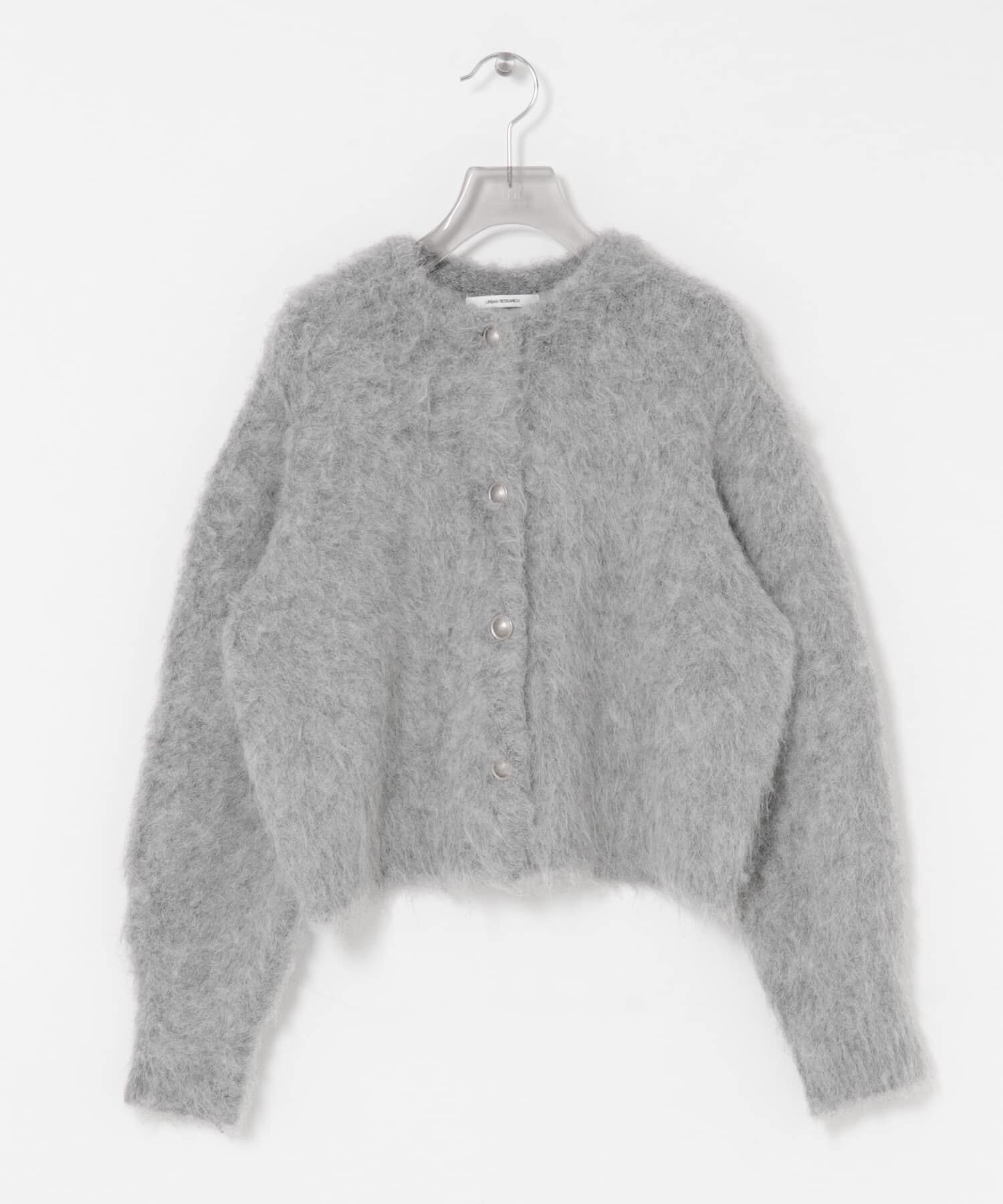 URBAN RESEARCH「ブラッシュシャギーニットカーディガン」|カーディガン|