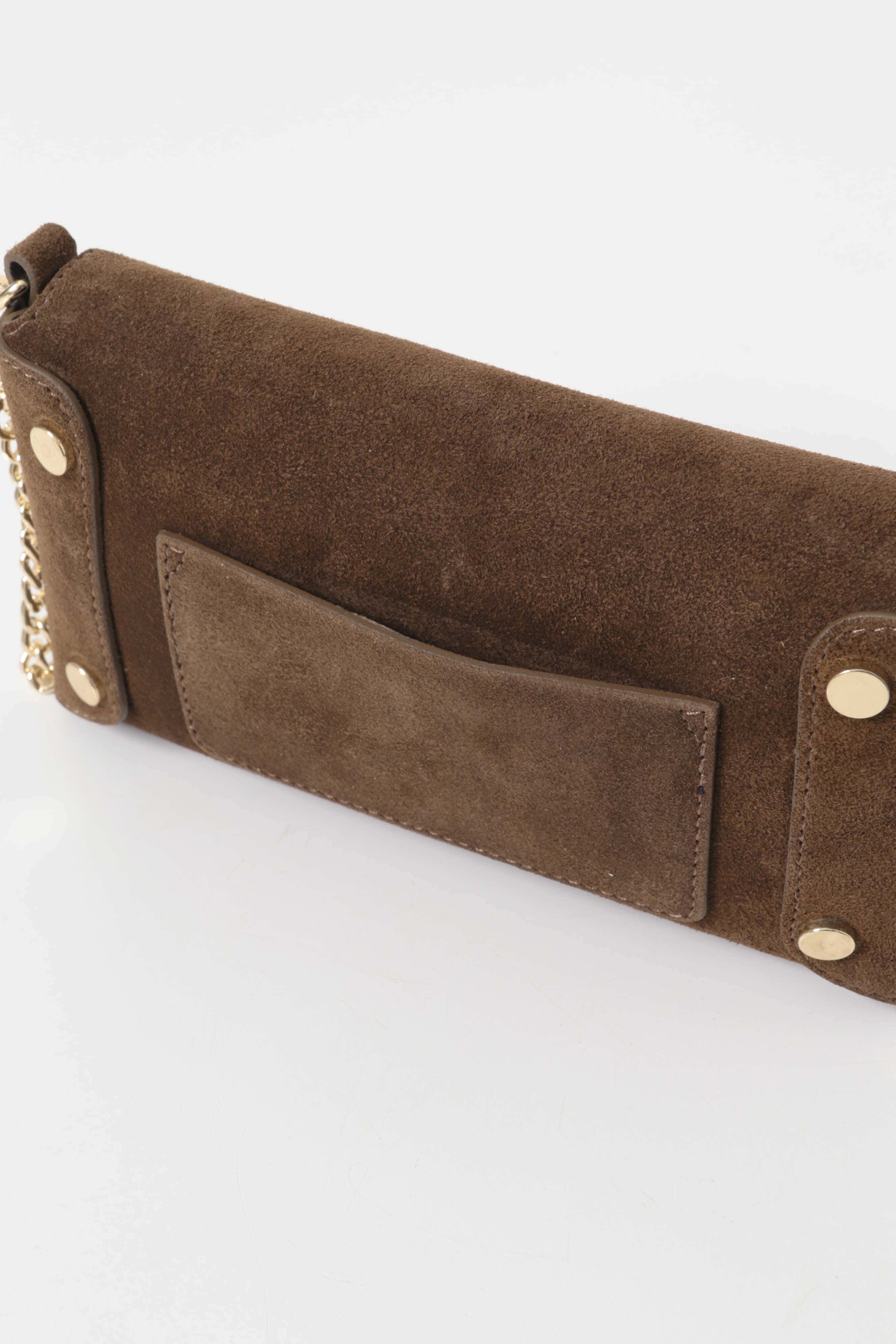 URBAN RESEARCH ROSSO「AULENTTI　スエードチェーンBAG」|ショルダー・メッセンジャー|