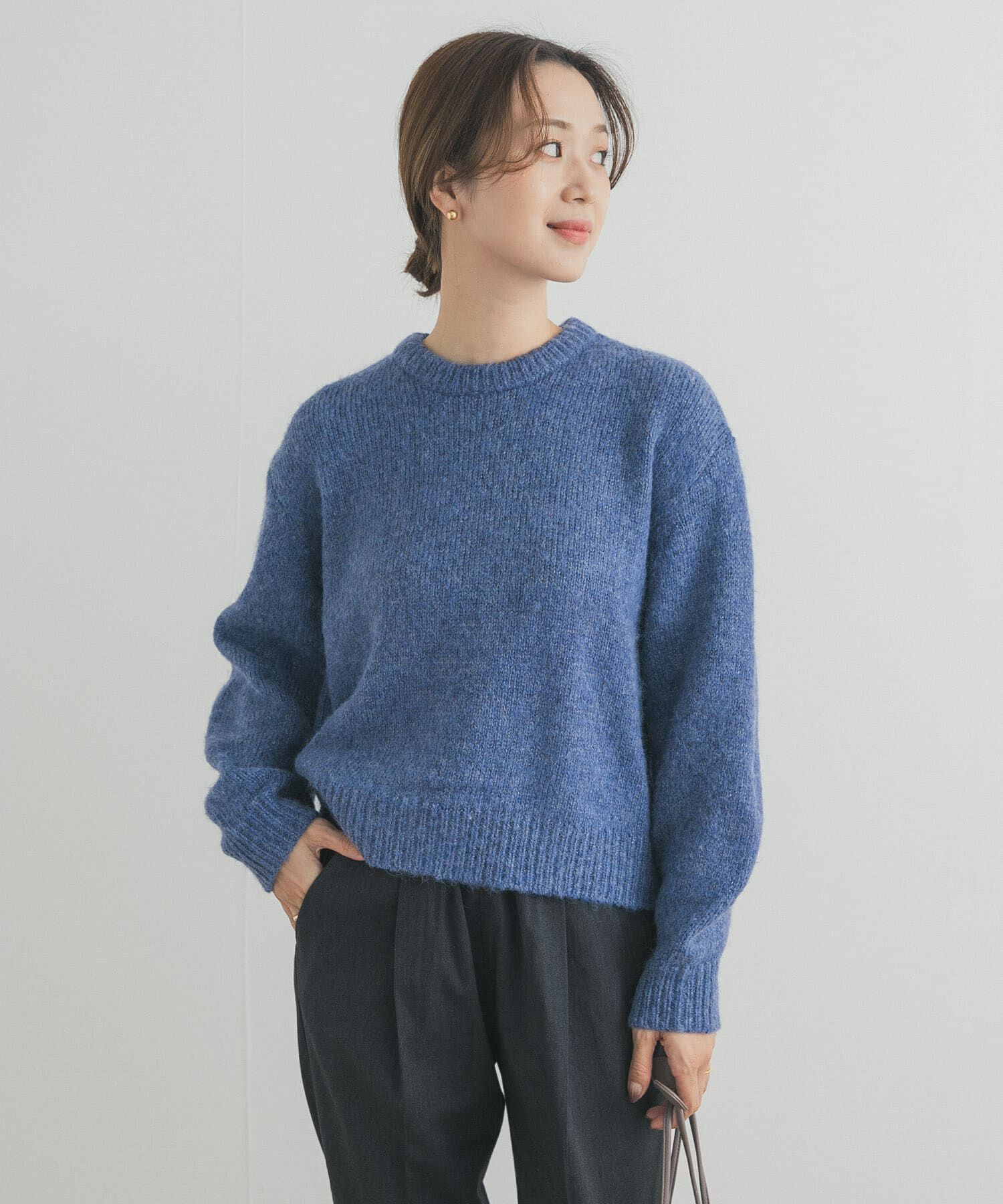 URBAN RESEARCH DOORS「ラメニットプルオーバー」|ニット・セーター|