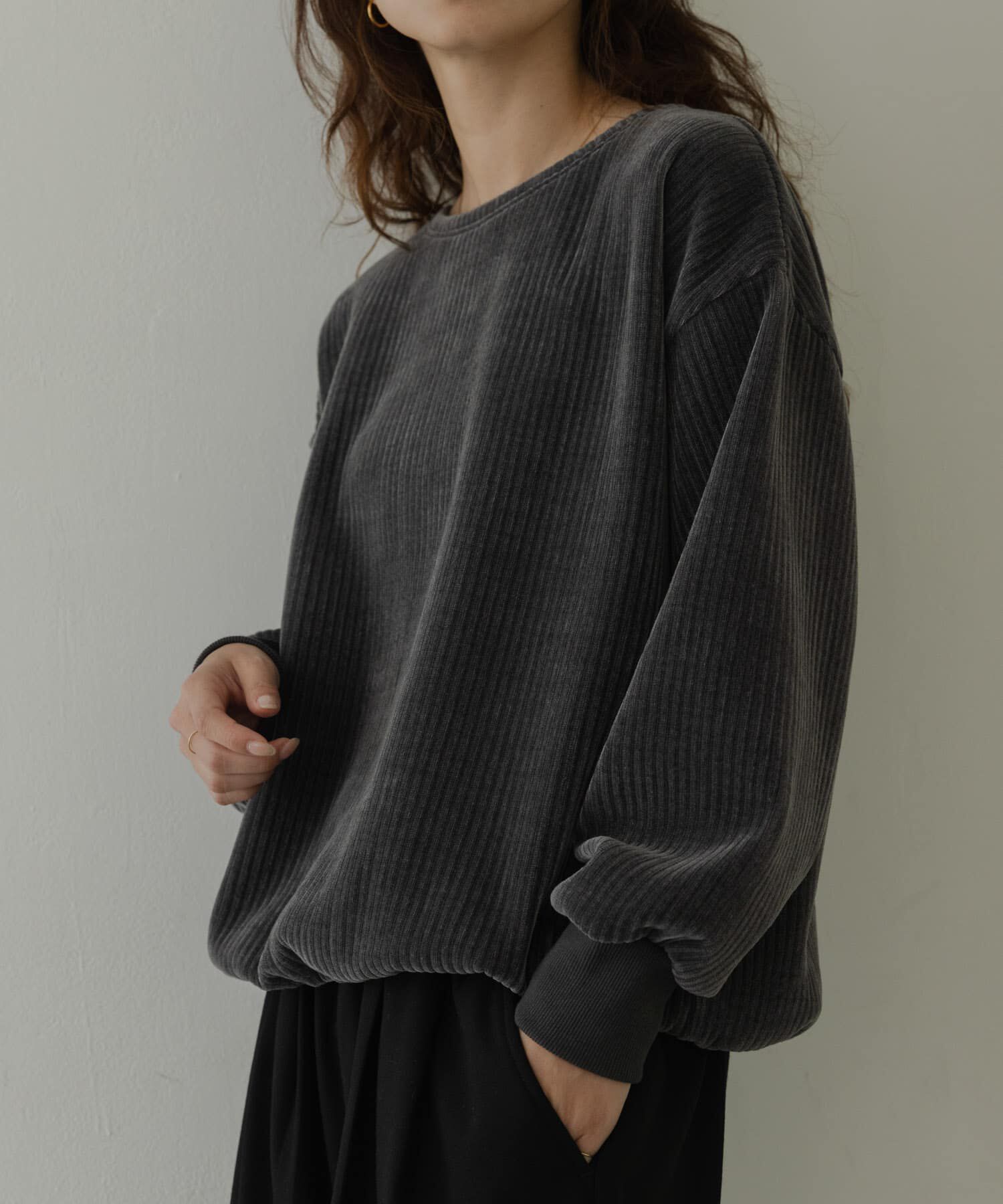 Sonny Label 「モールコーデュロイドロストプルオーバー」|Tシャツ・カットソー|