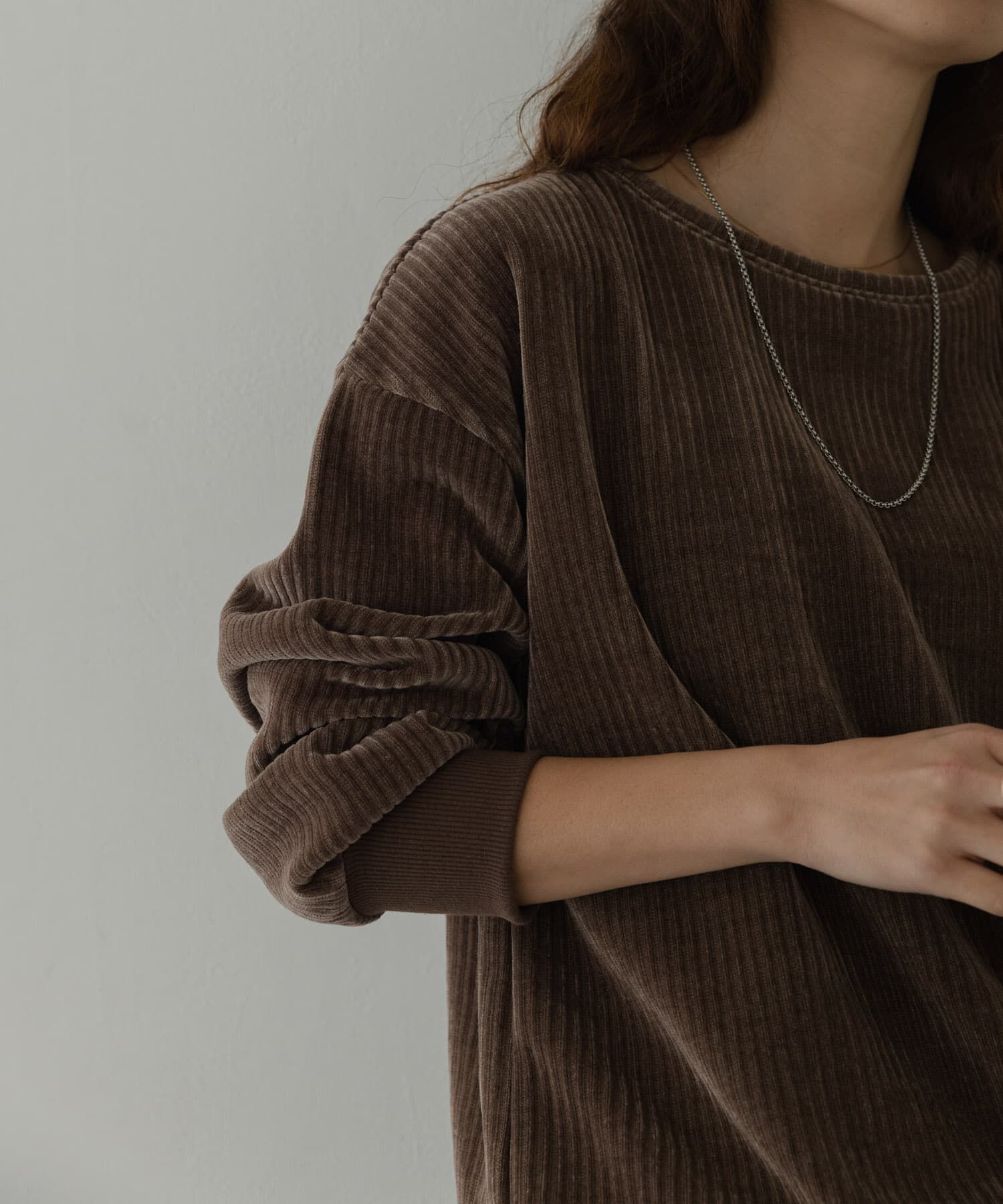 Sonny Label 「モールコーデュロイドロストプルオーバー」|Tシャツ・カットソー|