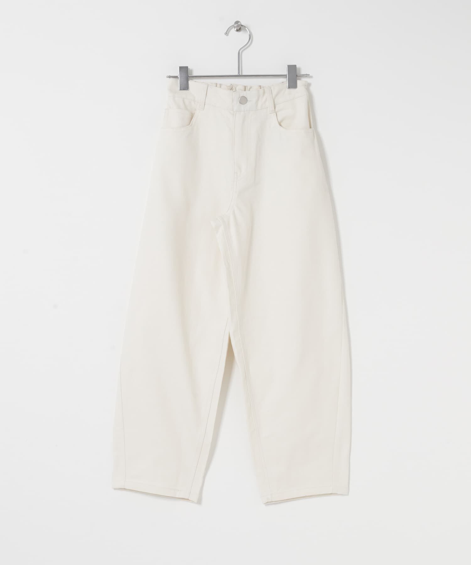 URBAN RESEARCH DOORS「『150サイズ』バレルパンツ(KIDS)」|その他|アイボリー