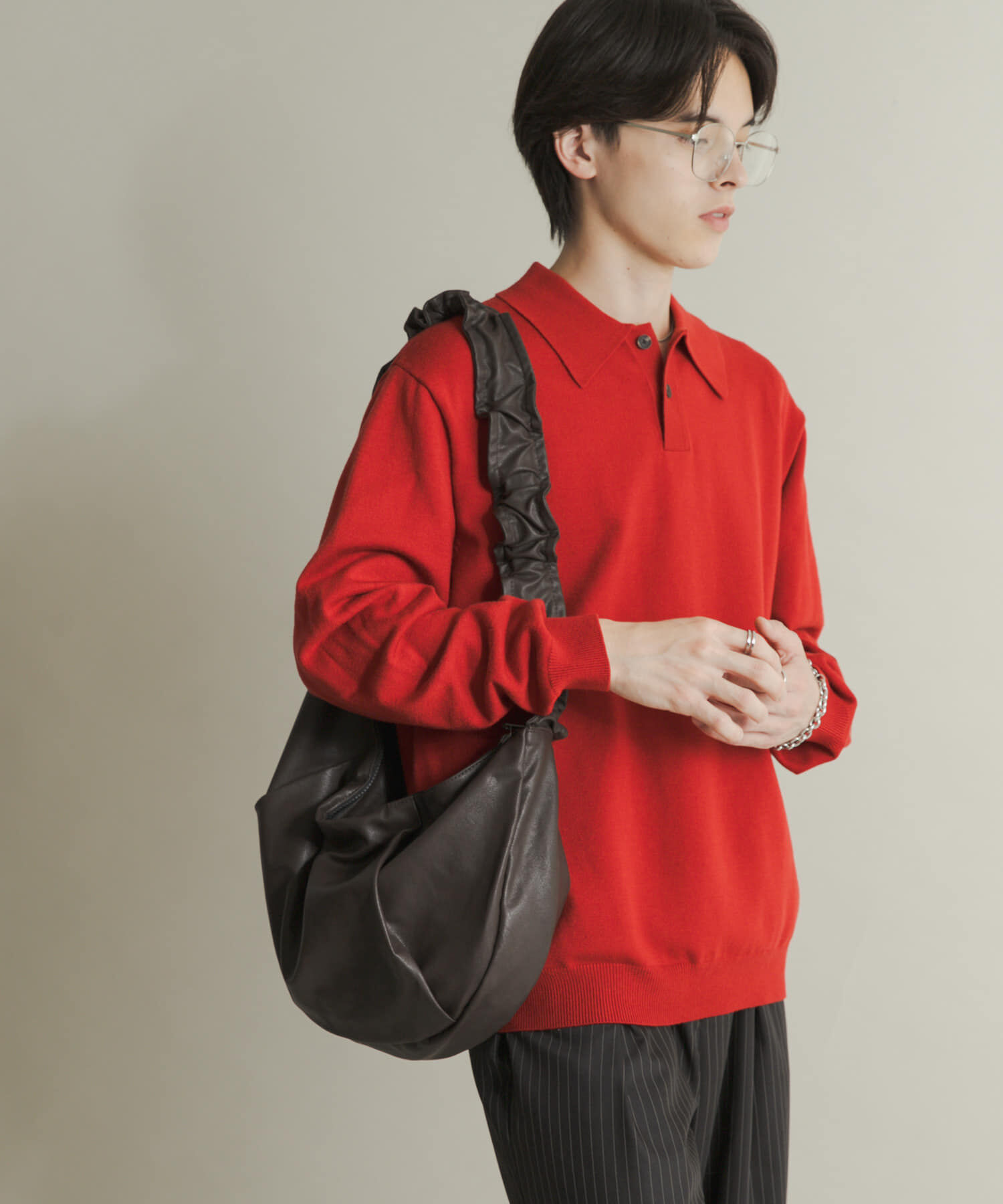 SENSE OF PLACE by URBAN RESEARCH「コクーンショルダーバッグ」|ショルダー・メッセンジャー|