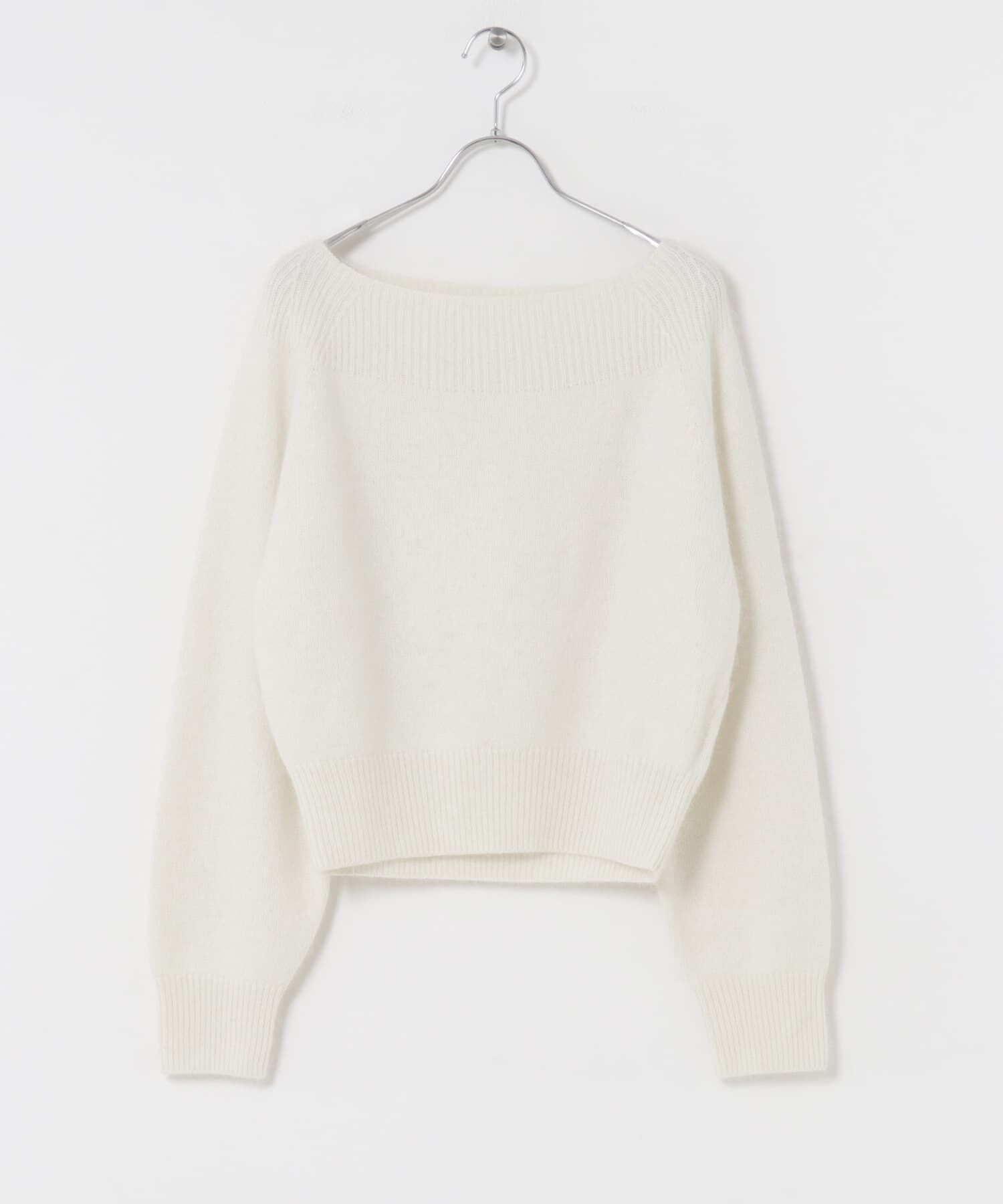 SENSE OF PLACE by URBAN RESEARCH「ボートネックヘアリーニット」|ニット・セーター|