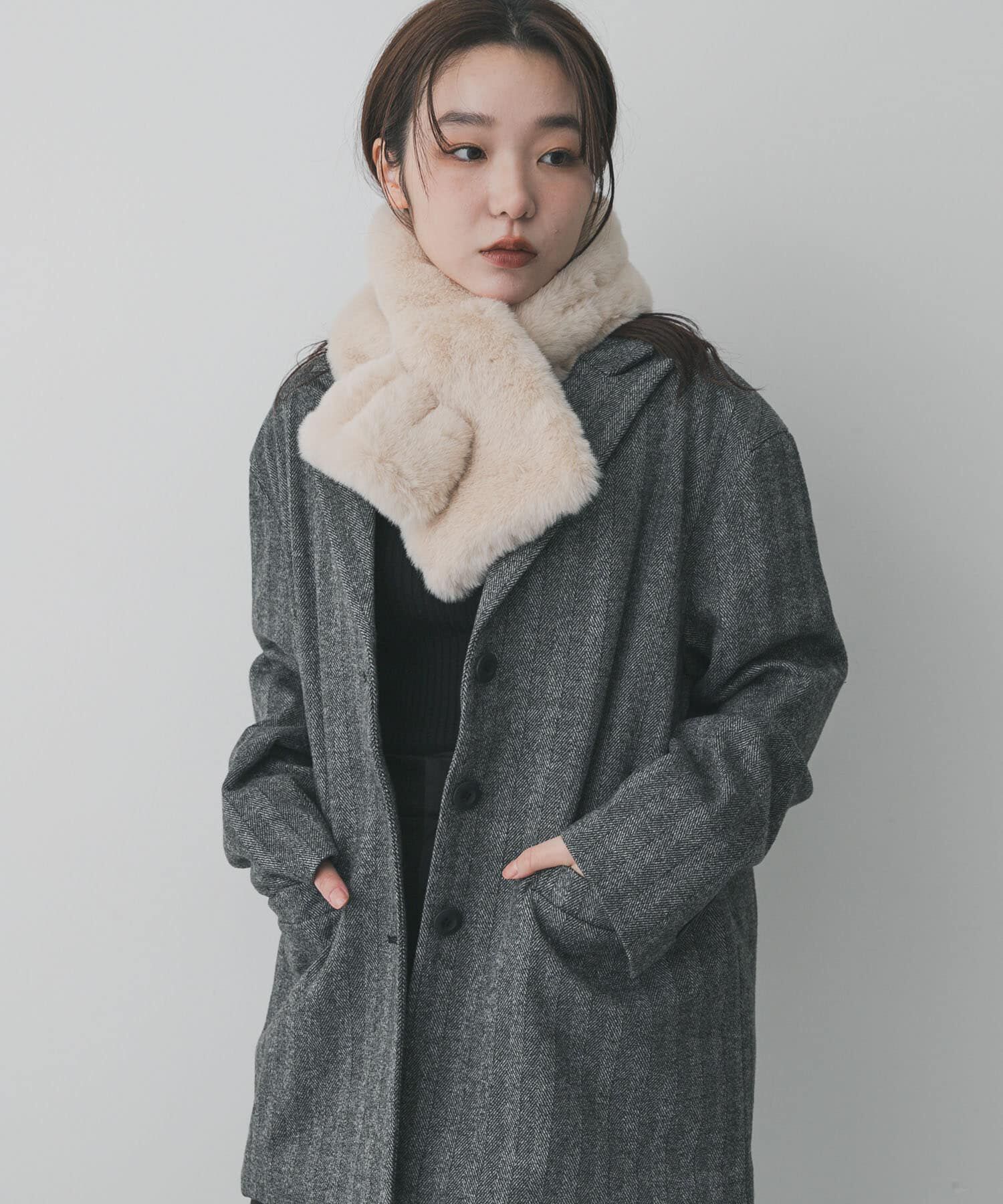 SENSE OF PLACE by URBAN RESEARCH「ボリュームエコファーティペット」|マフラー|