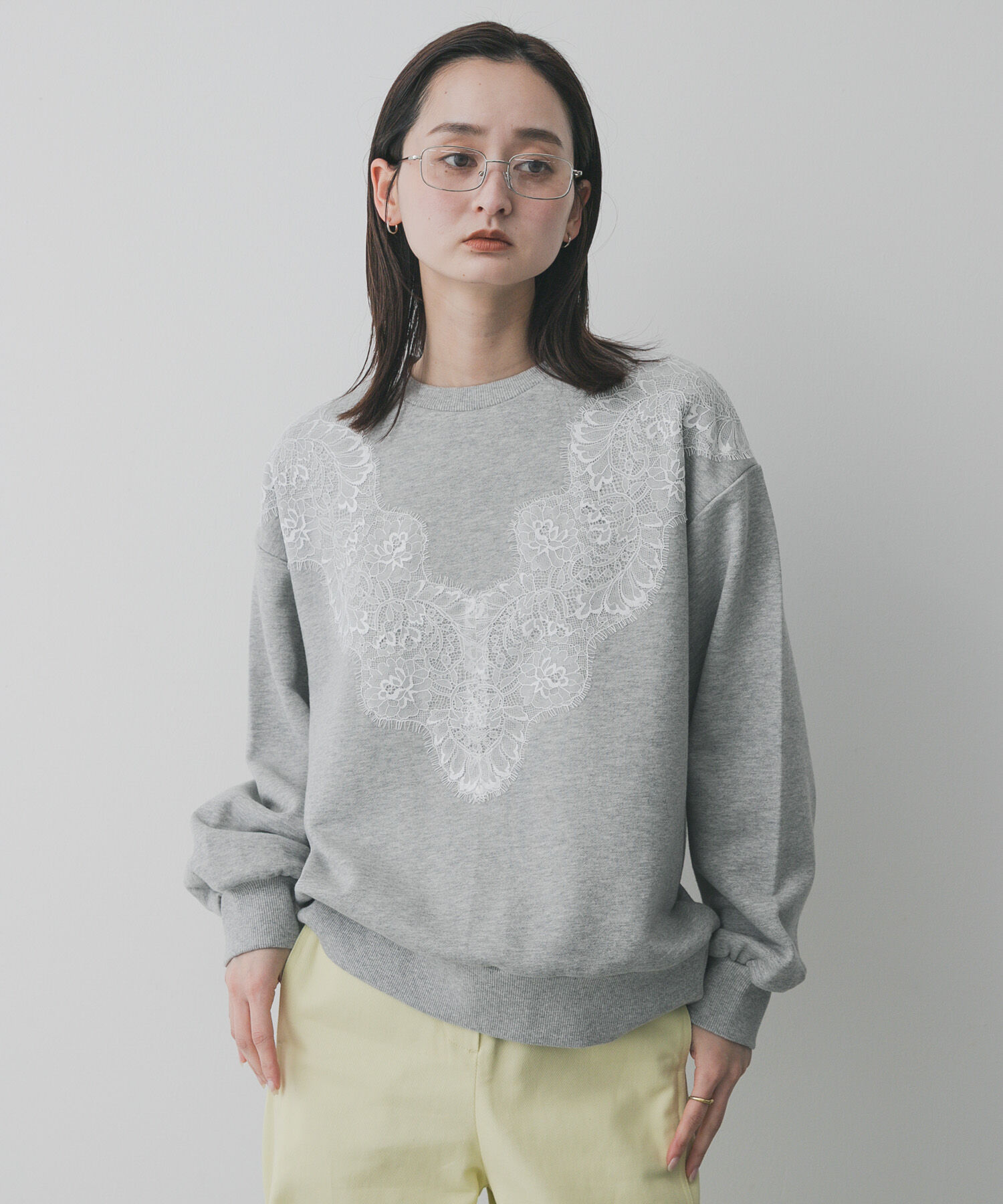 SENSE OF PLACE by URBAN RESEARCH「レースルーズスウェット」|スウェット・ジャージ|