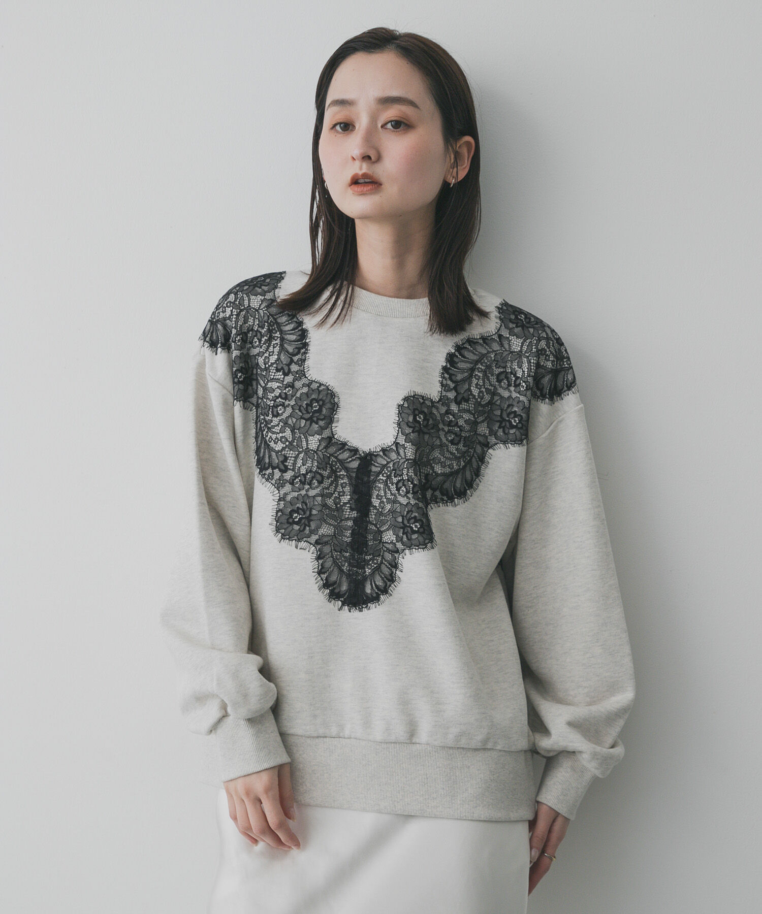 SENSE OF PLACE by URBAN RESEARCH「レースルーズスウェット」|スウェット・ジャージ|