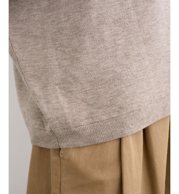  「《手洗い可能》スター刺繍ニットプルオーバー」|ニット・セーター|