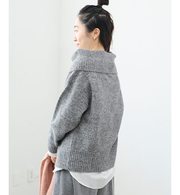  「オフタートルニットプルオーバー」|ニット・セーター|