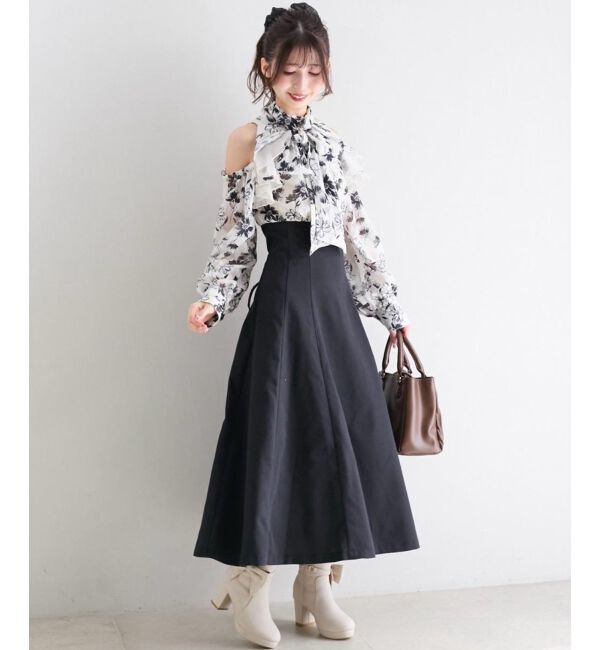  「3WAYビジューリボンブーツ」|ショートブーツ|